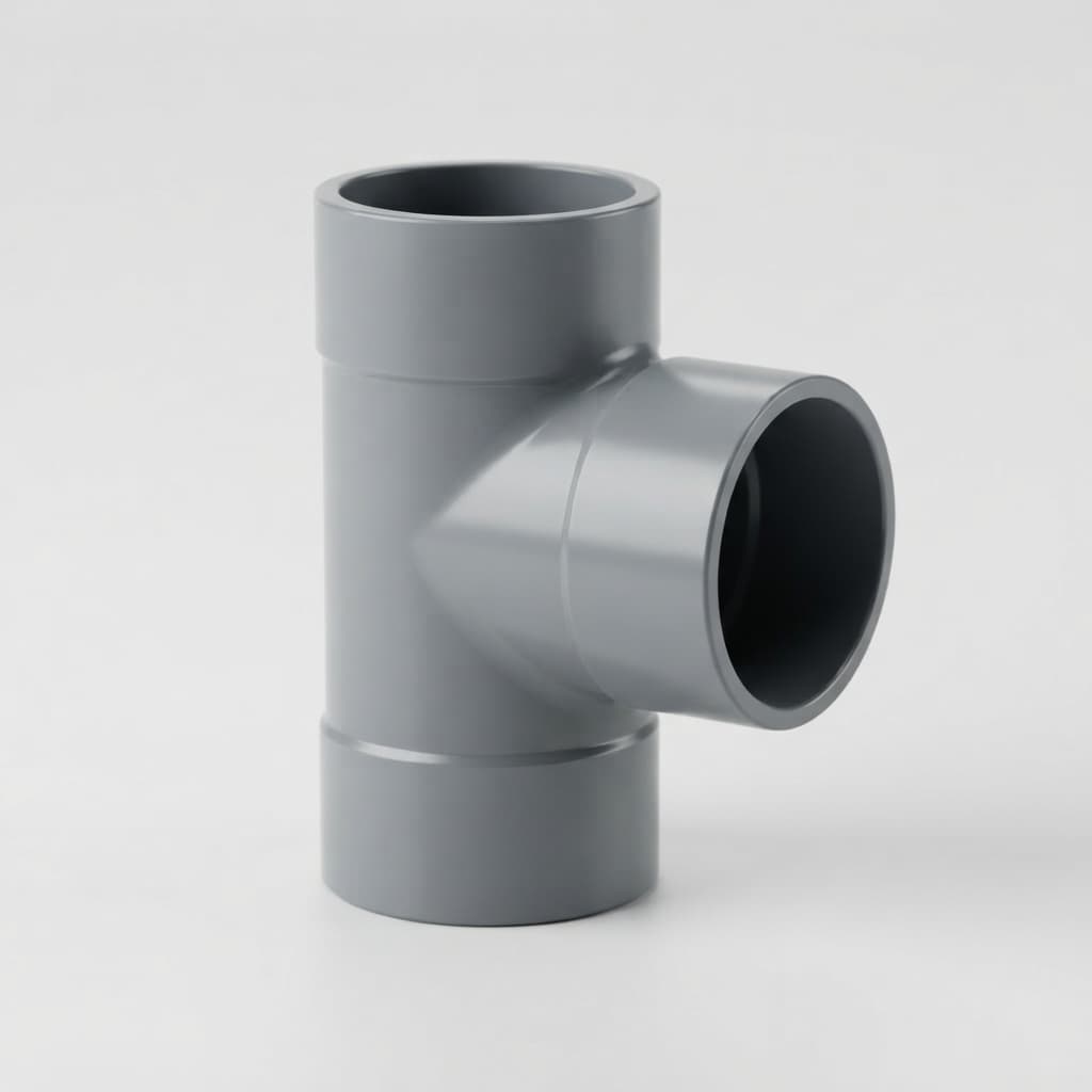 Tê PVC